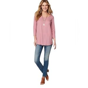 J. Jill Luxe Supima A - Line Tunic Size: S